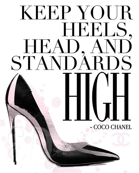 coco chanel heels quote|coco chanel haircut quotes.